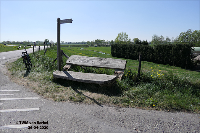 Zitbank Hollandse IJsselpad